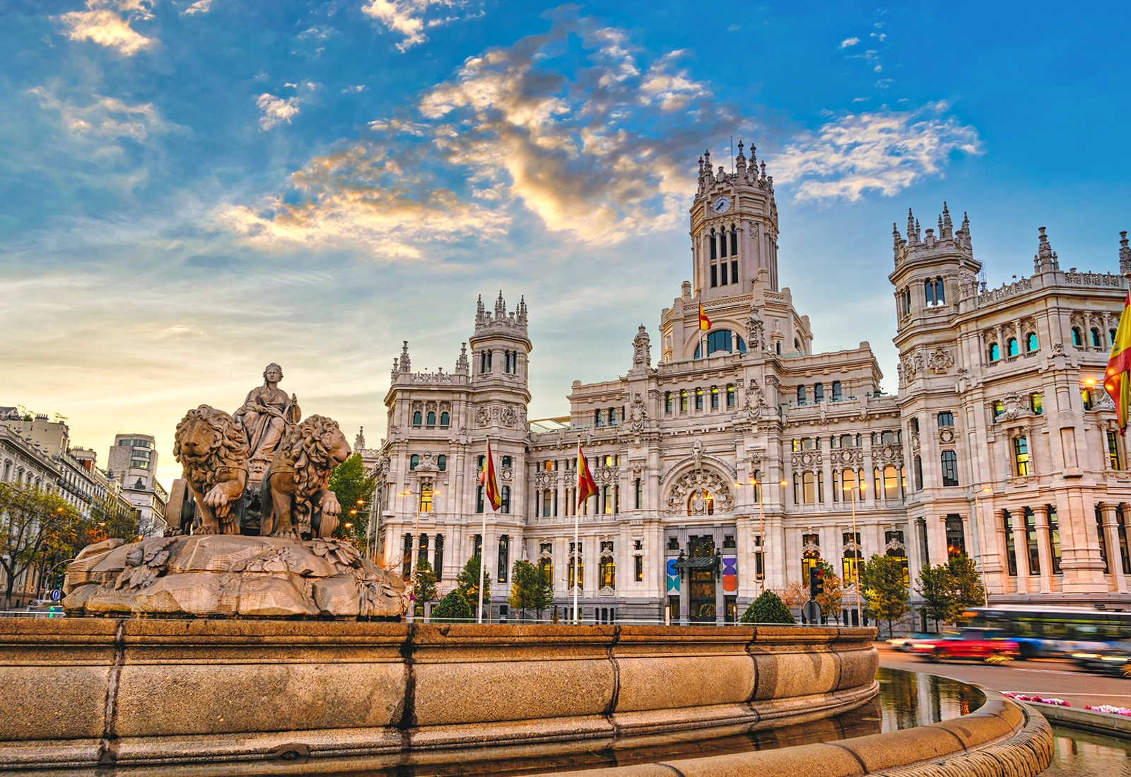 Vista panorámica de Madrid, destino principal de los viajeros hondureños en España